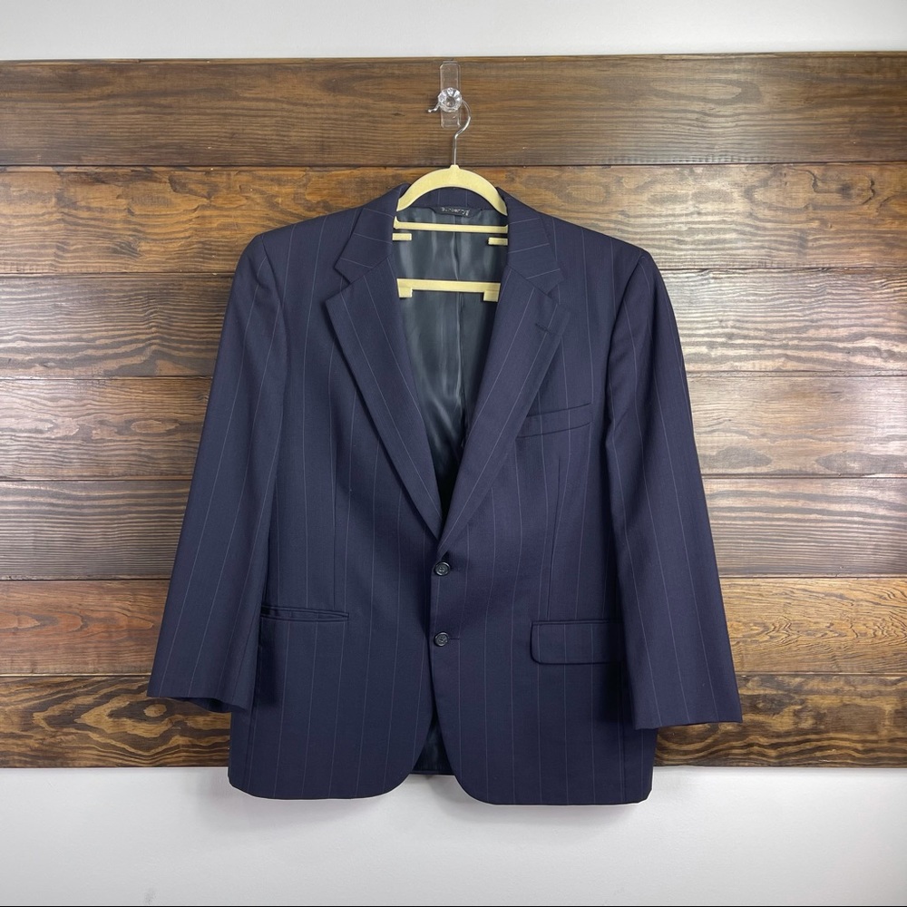 Vintage Burberrys Blazer Jacket Suit Sport Coat Men Size 44